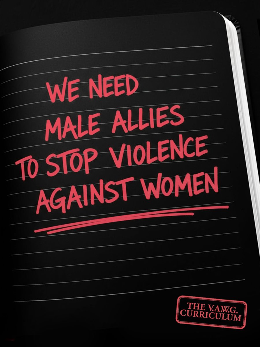 KilledWomennw's tweet image. The VAWG Curriculum Day 6
We need male allies, and violence against women is a male problem.

Our Message:
We need male allies to end violence against women because gender-based violence isn’t just a “women’s issue”; it’s a societal issue rooted in gender inequality, and men play…
