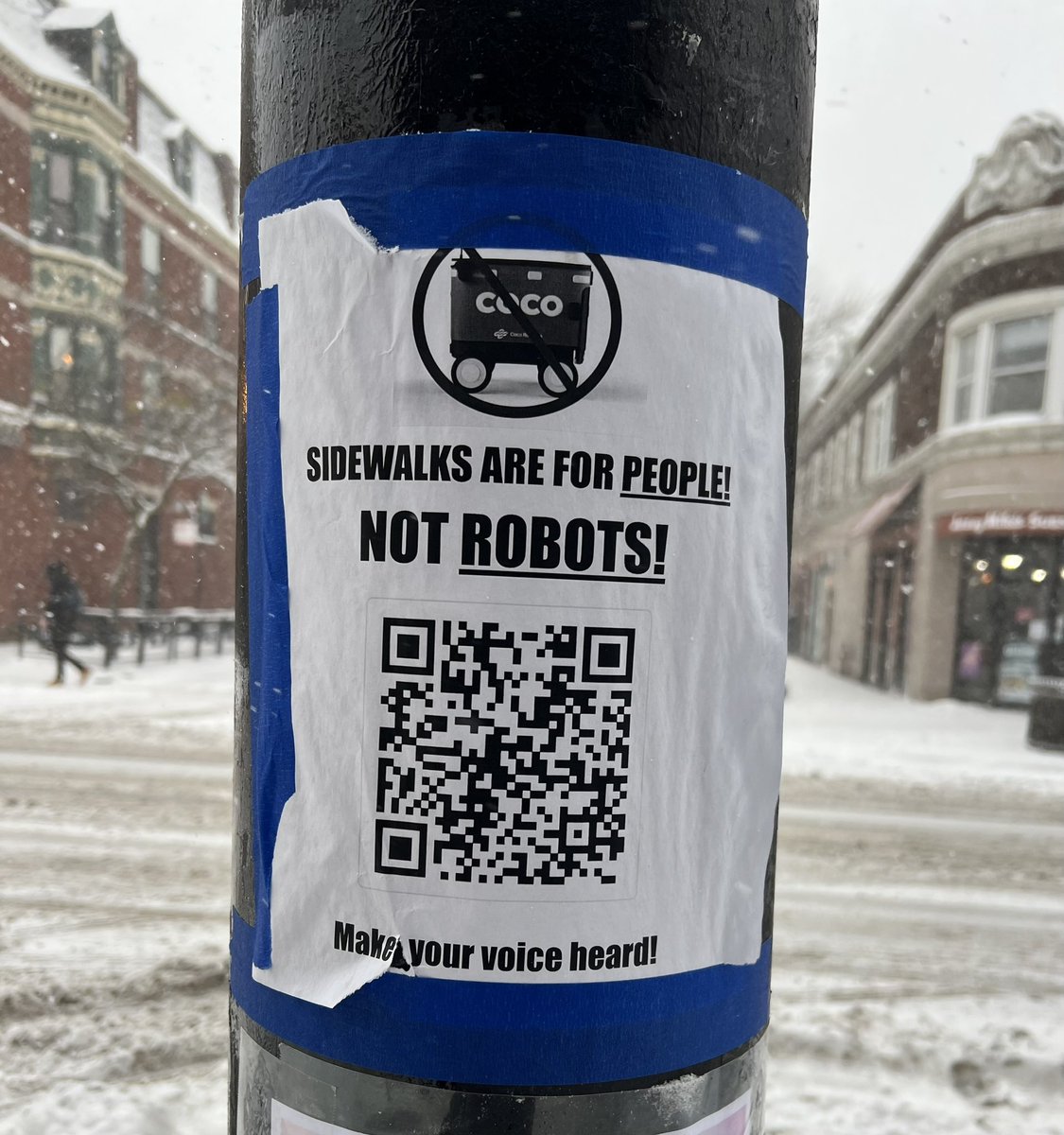 NateGchi's tweet photo. The resistance has begun in Lakeview 🤖 https://t.co/1QRT2rdnmt