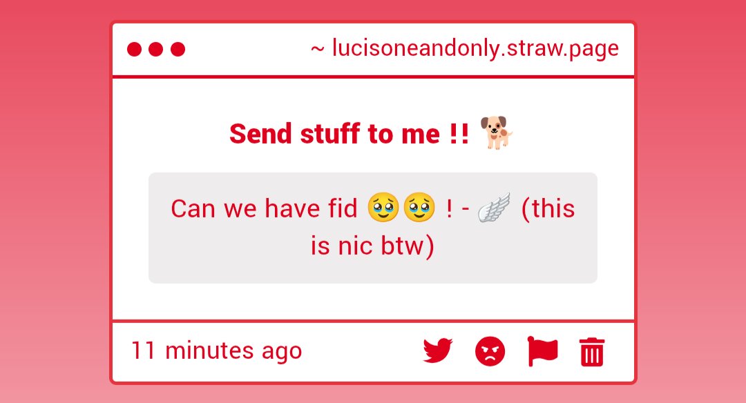 it did send yippee !! and yeah ofc !! who'd you want me to add? :3