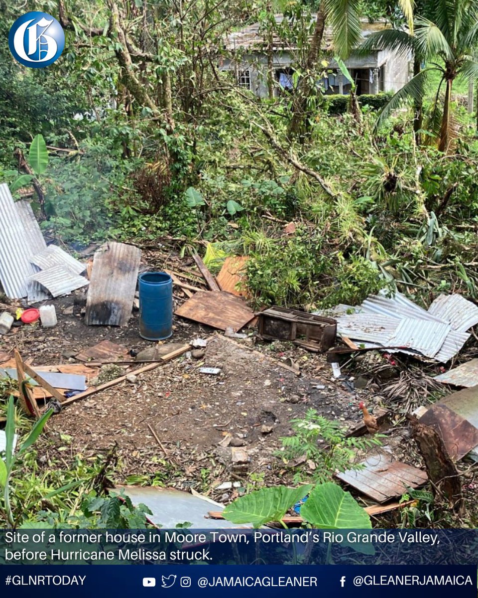 JamaicaGleaner's tweet image. Hurricane Melissa ripped through western Jamaica, devastating Cornwall county and parts of Manchester and St Elizabeth. Other parishes, too, felt the wrath of the Category 5 storm.

Read more: jamaica-gleaner.com/article/lead-s… #GLNRToday