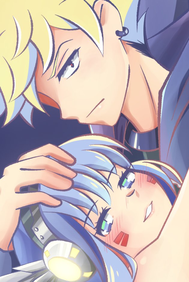 NocandNC's tweet photo. My super late entry for #WermitWeek Day 2: Me & You (could alternatively fit the bonus prompts?)
#EZspoilers for the anime-only crowd, but I went with something pretty abstract so hopefully not too much ^^;;
#EDENSZERO #Wermit @DailyWermitEZ https://t.co/JDDMdP6tDE