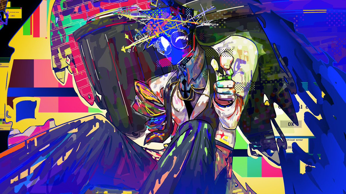 APewtato's tweet image. Version without the trails and black lines