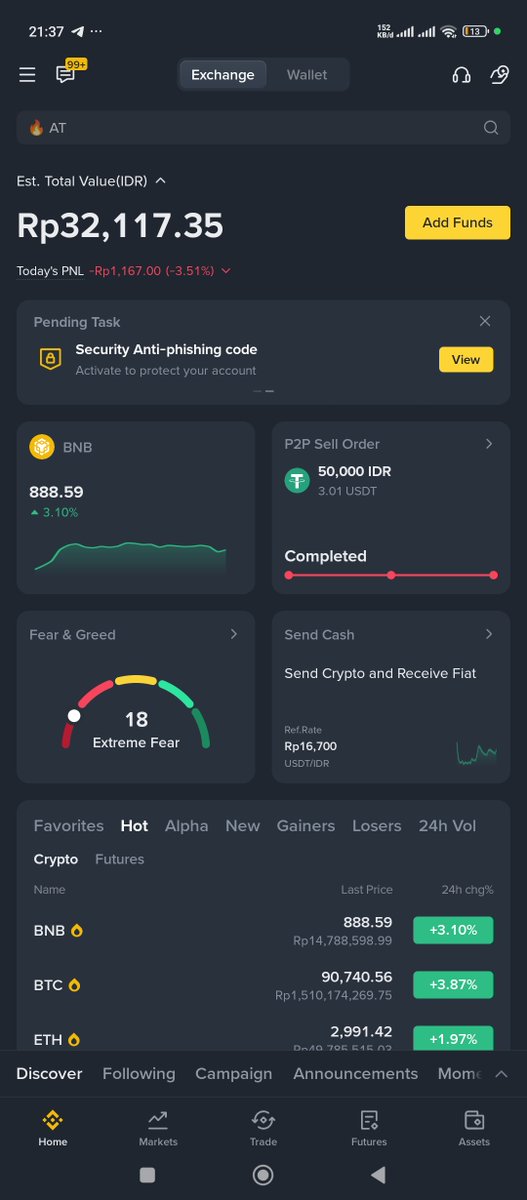 Hello GM YOM YOM <a href="/YOM_Official/">YOM</a>
Finish the task, let's go friends