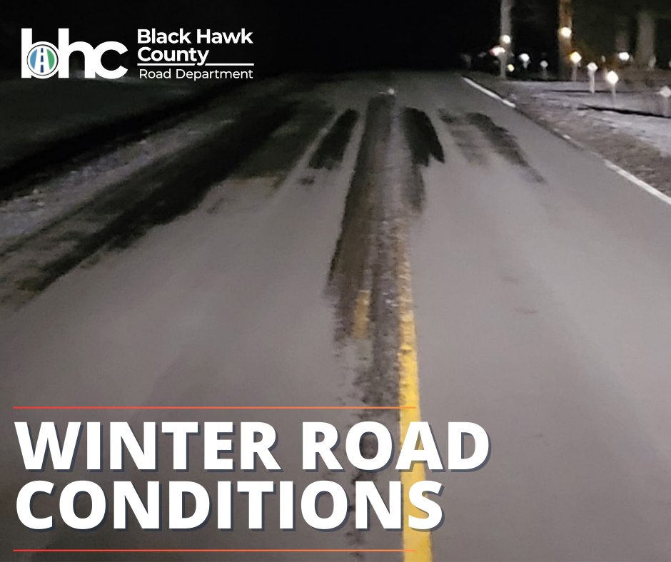 Plows will be out until 5pm tonight, 11/29. Many of the paved roads are still covered with a hard pack layer. We do anticipate some drifting overnight. They will be back out at 5am tomorrow. The graders will also be out on the gravel roads tomorrow.