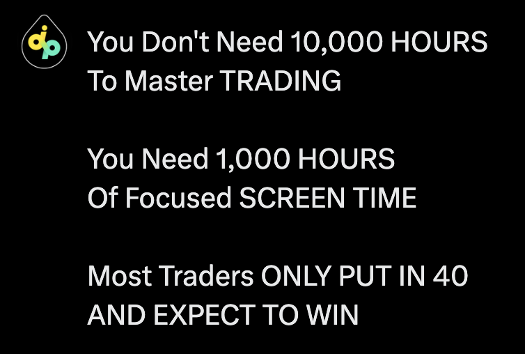 Master focus and see the changes for yourself.

Follow <a href="/DipCoinOfficial/">DipCoin</a> for your #CryptoTrading needs