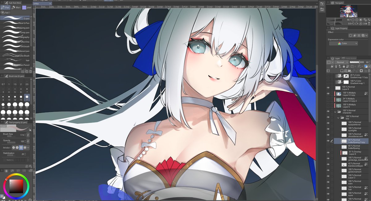 「[small work session] working on comms fo」|Chiro🐟Kawaii Kon AA#517➡️Sakura-con 527のイラスト