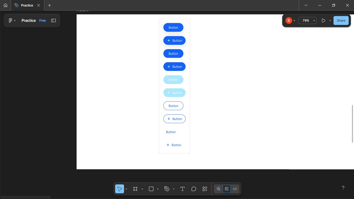 BoluwatifeMobo1's tweet image. Five Types of Buttons I know you know 
- Elevated Button
- Filled Button 
- Tonal Button 
- Outline Button 
- Text Button

Find them on this Image #figmatutorialforbeginners #figma