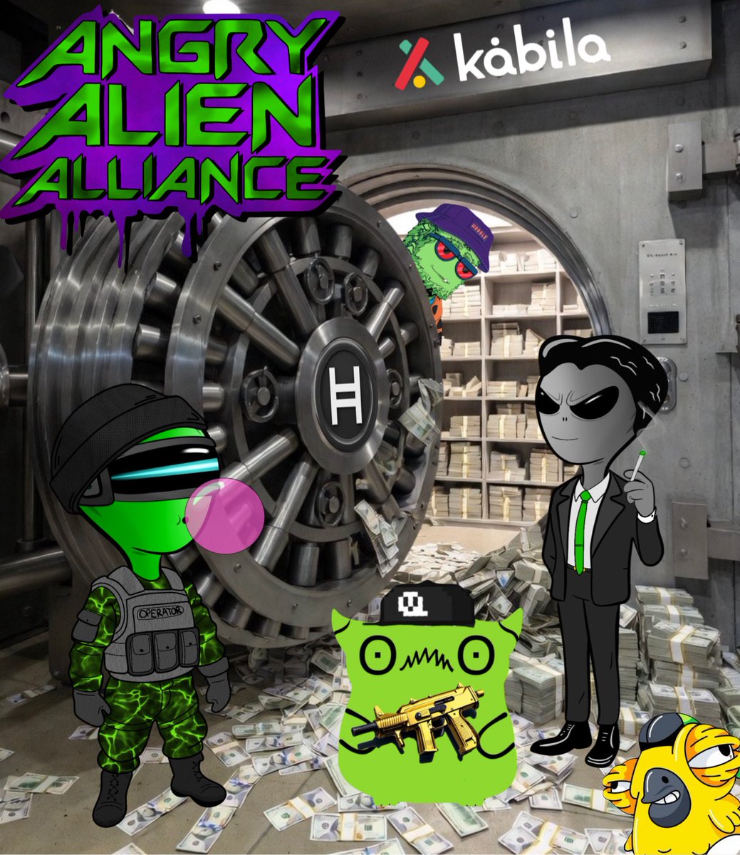MonstaHBAR's tweet photo. Only one way to make it and that's by working together! Dec. 16th A.A.A. NFT collection launching on HBAR!

⛽️༼ ㄏಠ෴ಠ ༽ㄏ👽🛸 https://t.co/c0t4OBE3nW