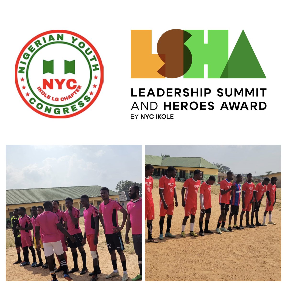 TKELECTRIC77341's tweet image. LSHA UPDATE ⚡️ 🇳🇬

After a close contest btw Oke Ijebu &amp;amp; Odo Ayedun, that saw d game ends in a Tie (2:2), Oke Ijebu proceeds to the next round, triumphing through d PK in the #UnityCup Competition.

Stay Tuned for more…

#LeadershipSummit&amp;amp;HeroesAward2025.
Sponsored: @RtToba