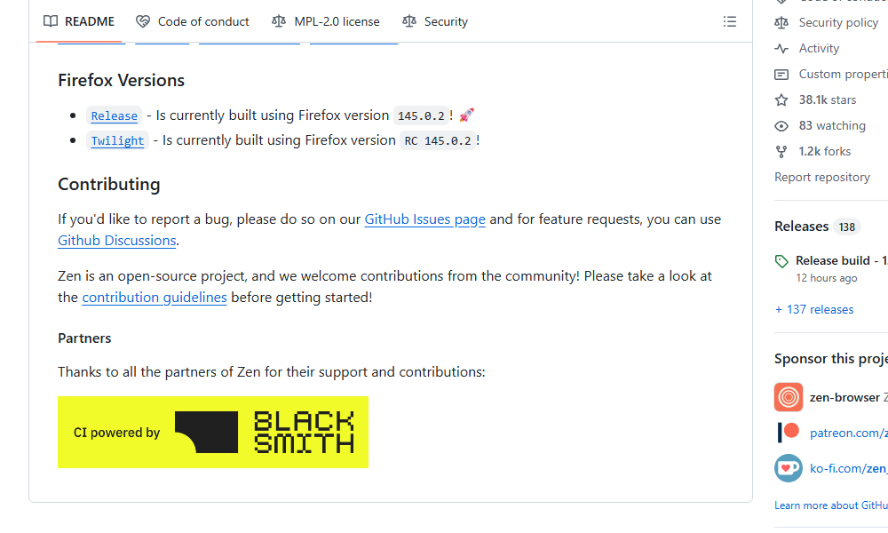 clxymox's tweet image. ⚙️ desktop
⭐ 38,122 stars

&quot;Naviguez en toute sérénité avec Zen Browser, le navigateur Firefox optimisé pour la...
#GitHub