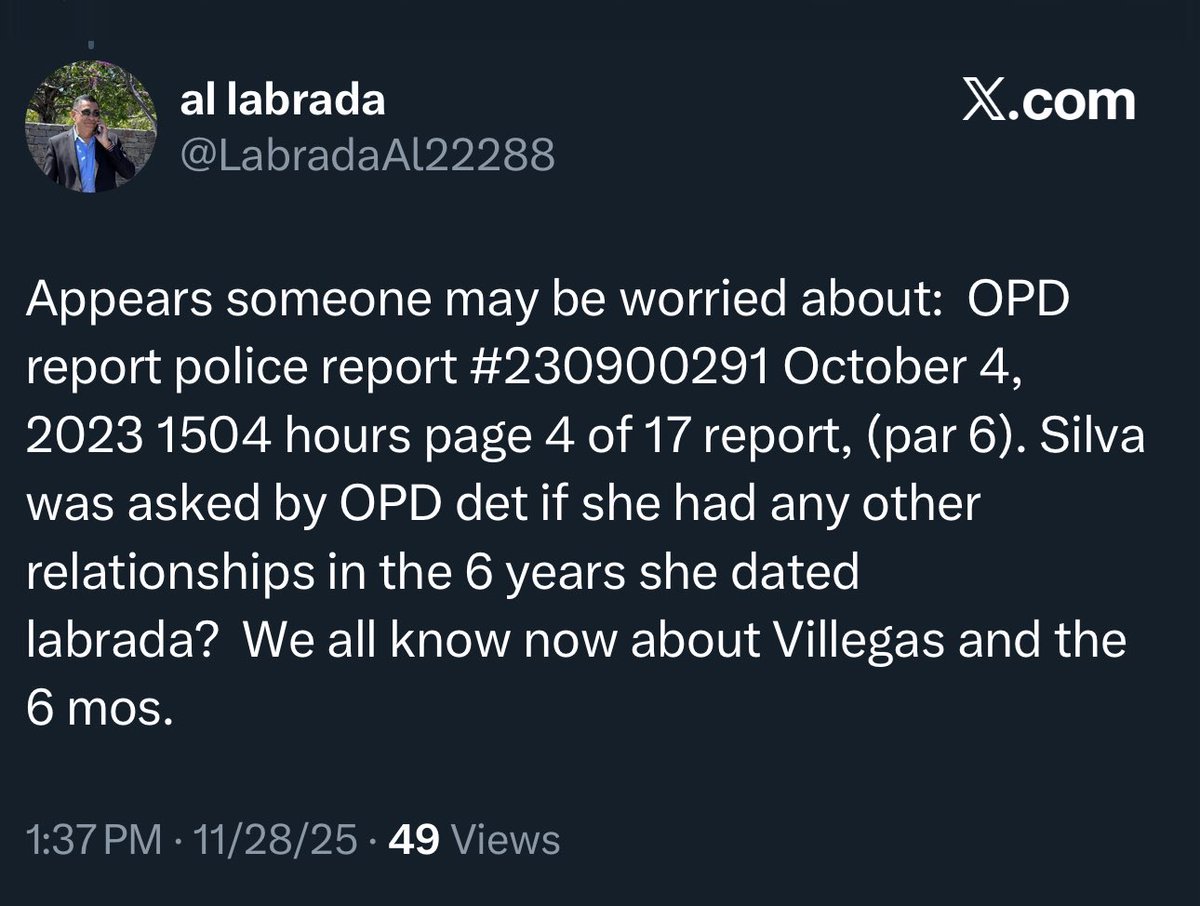 FilmThePoliceLA's tweet image. The disgraced ex LAPD Asst Chief who got fired for stalking his victim with an AirTag, is in my comments ranting about his victim.

She needs to renew that restraining order. You’re nuts, Al.