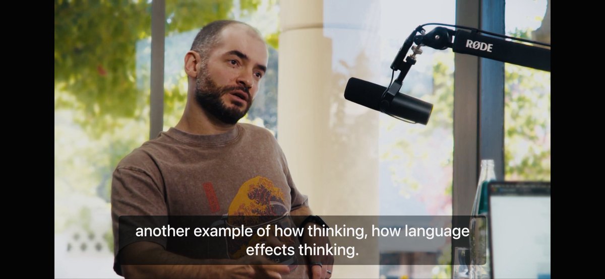 Ajoha_10's tweet image. : 

     “Language effects thinking”

So we’re rewriting the language 

to think freely, not through old frames.