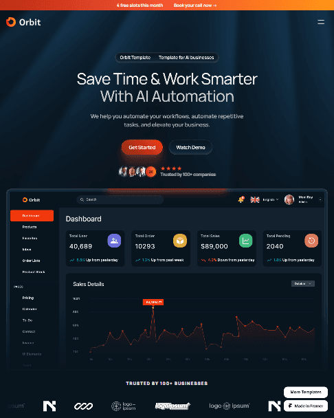 alphadesignglob's tweet image. Orbit — Saas Template

alphadesignglobal.pro/orbit

#SaaS #TechStartups #SoftwareDevelopment #CloudComputing #WebApp #StartupTech
