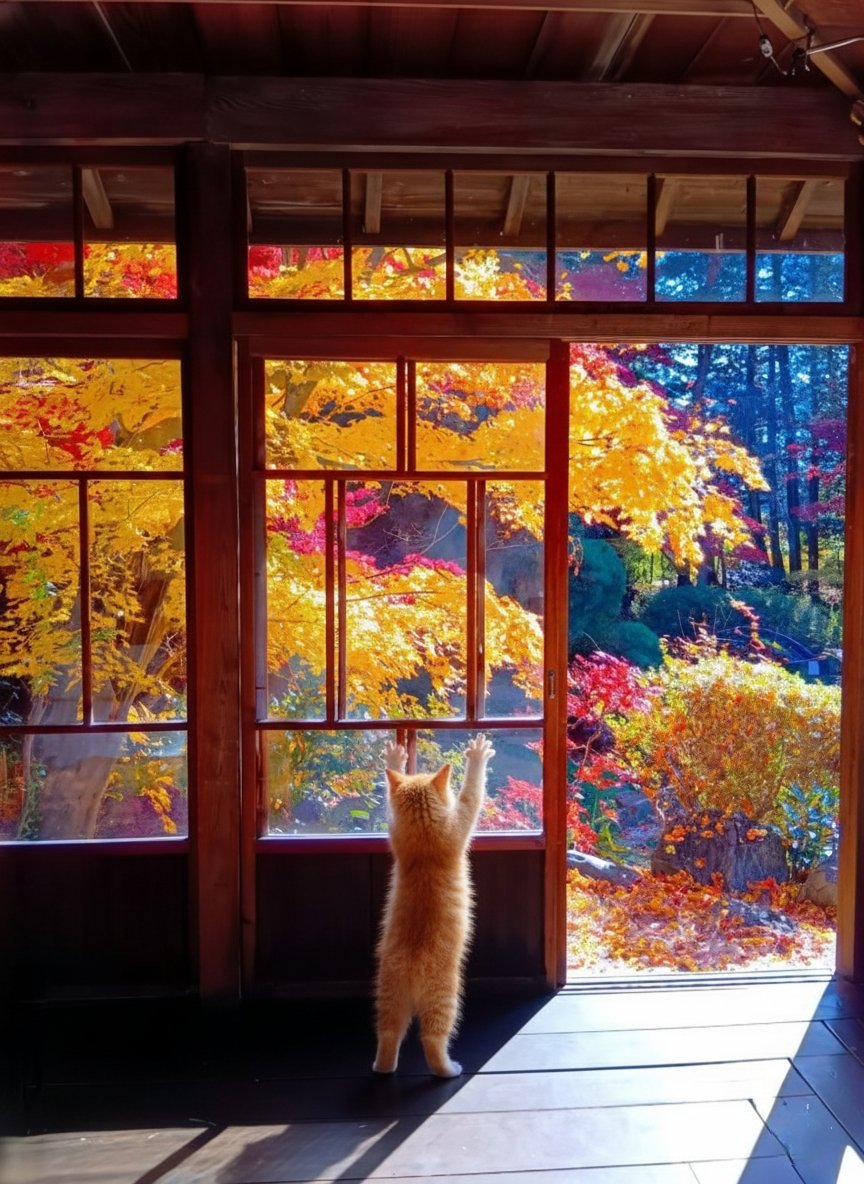 おはようございます🍁😺