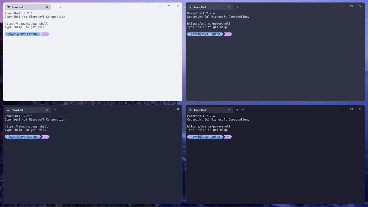 Catppuccin es un tema de colores pastel diseñado para dar un aspecto más agradable a #Windows Terminal.

👉🏻 github.com/catppuccin/win…