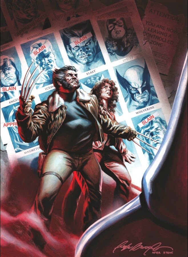 UNDERCOVERCOMI's tweet photo. COMICS HOMAGE ✨DAY OF FUTURE PAST
#dayoffuturepast #xmen141 #dofp #XMen #byrne #comicshomage #uncv #futuranterieur #dayoffuturpast #wolverine https://t.co/1rUIoUsRjq