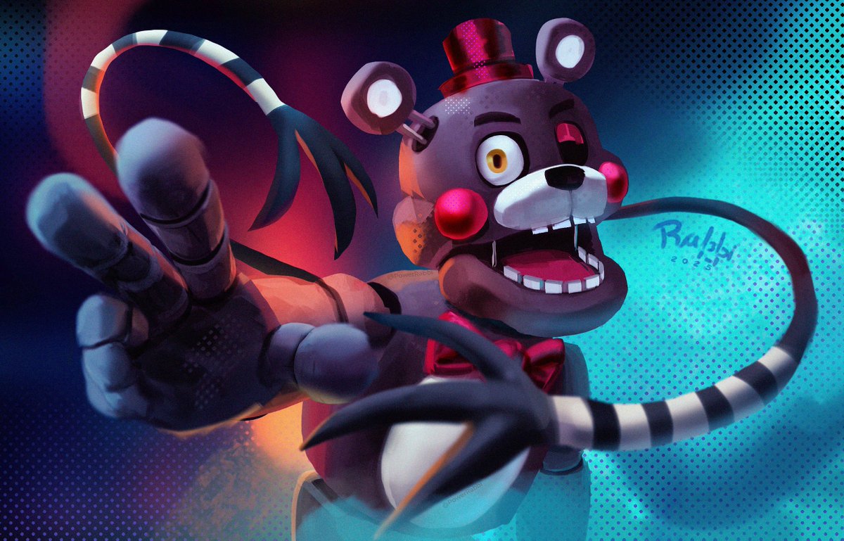 PowerRabbi's tweet image. Lefty!

#drawing #FNAF #digitalart #art #fanart #fnaffanart #FiveNightsAtFreeddys #fnafart #LeftyFNAF
