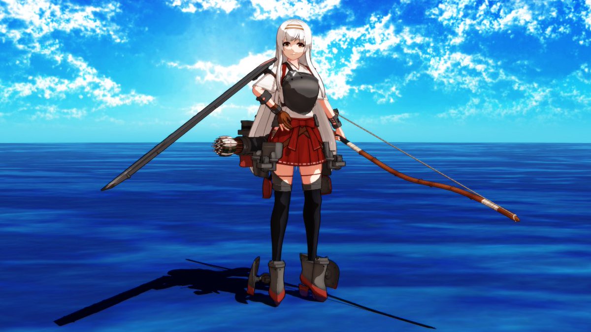 #MMD
#艦これ
 つかさ式翔鶴と瑞鶴の写真です。
素晴らしい出来ですね！