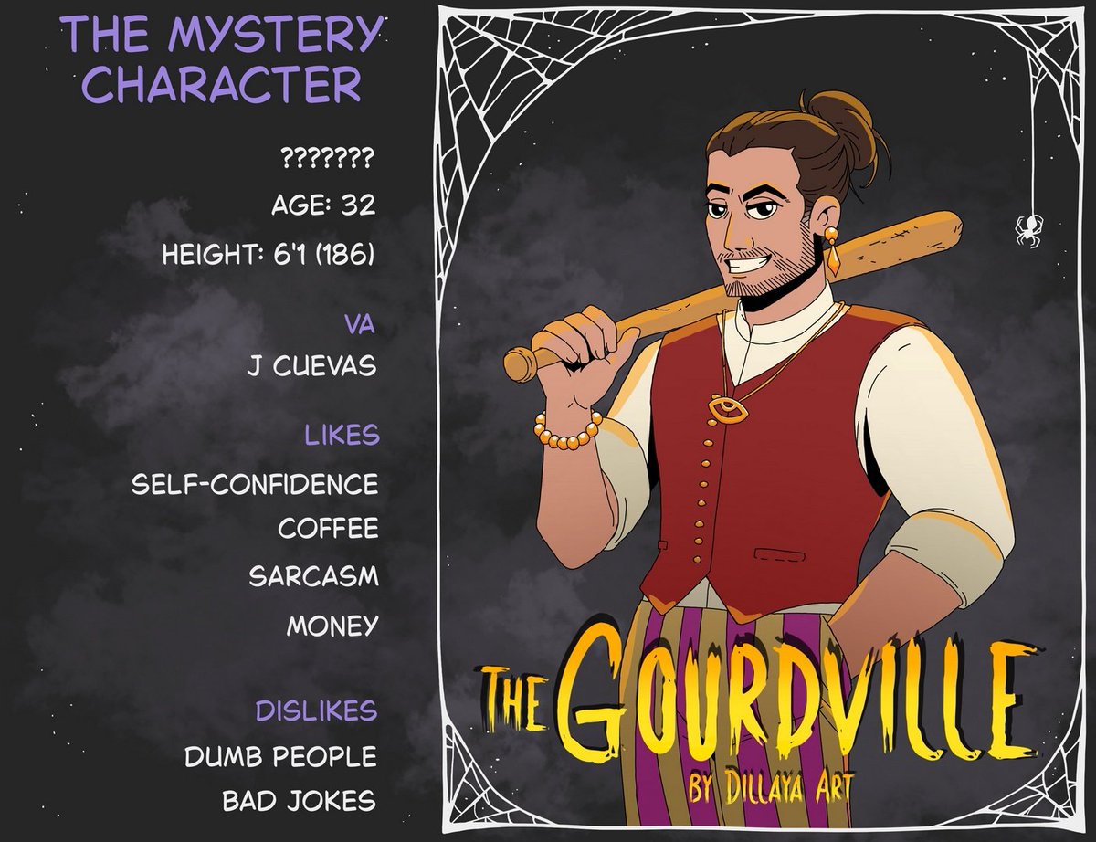 The Gourdville has been updated to include partial voice acting!
I'm thrilled to be part of the cast as ???
You'll meet him later into the game!
dillayaart.itch.io/the-gourdville
Thank you, Dillaya, for bringing me in!
