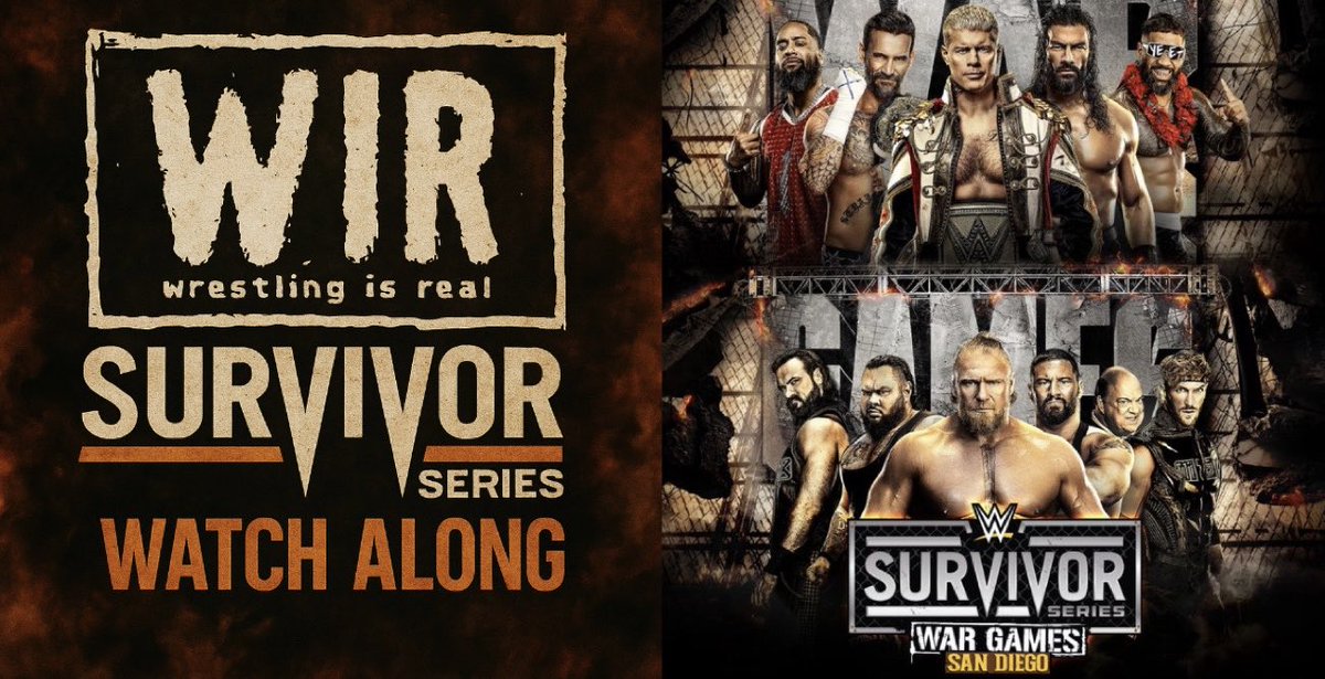 officialWIR_'s tweet photo. #SurvivorSeries is on ESPN tonight! Come join the WIR fam as we live watch the PLE. Good vibes, real reactions, and all the wrestling talk you need.

📅 Tonight : 7e | 4p

🤝Everyone is welcome (18+)

🔗: https://t.co/anfrTss4hD https://t.co/cVtA82iwqR