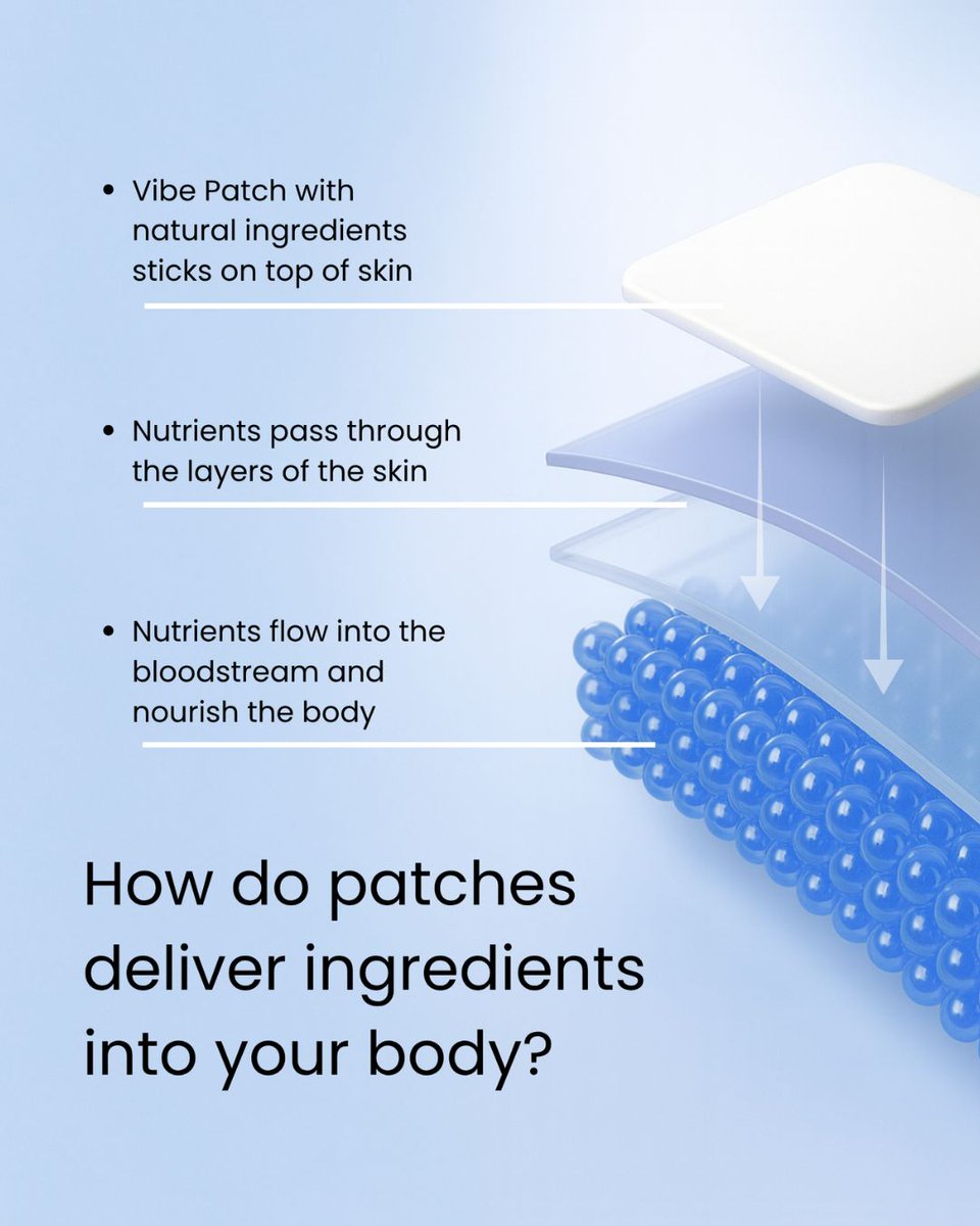VibePatches's tweet image. Find your daily balance naturally.
The Calm Patch helps ease tension, quiet the mind, and bring your day back into balance. Slow-release support. Clean ingredients. Calm that stays with you.

✨ BOGO SALE is live site-wide! Feel the vibe. ✨

#CalmPatch #VibePatches #VitaminPatch