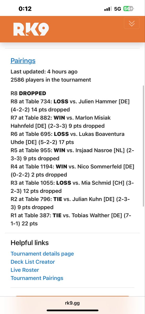 vyndraHun's tweet image. Another Regional, and again it didn’t go well… I should probably put more time into it, but I don’t feel like online play is the right solution for that.
Also, a lot of my decisions probably aren’t great either whether it’s deck choice or in-game strategy. We keep going!