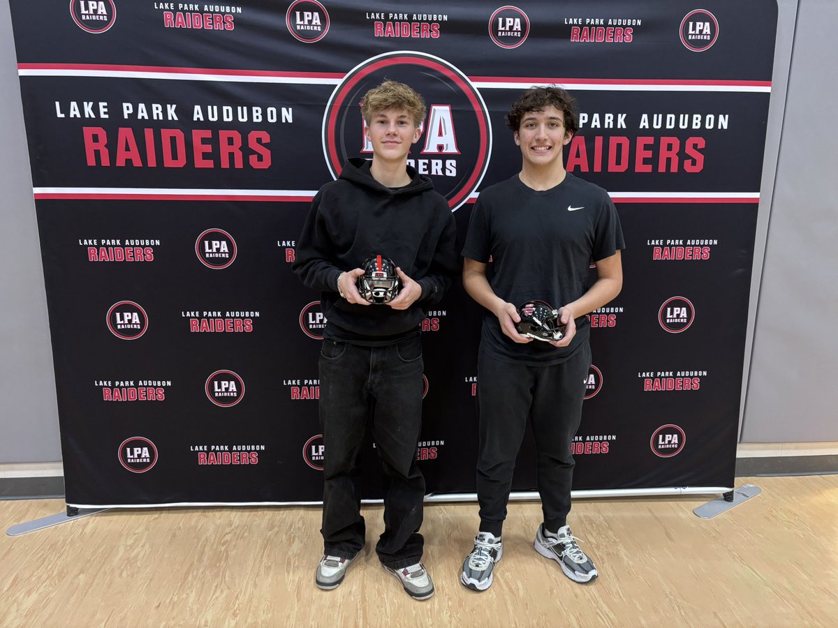 The next award is our Special Teams player of the Year!  Congratulations to our recipients, Manolo Regin and Austin Francis!  #ALLIN