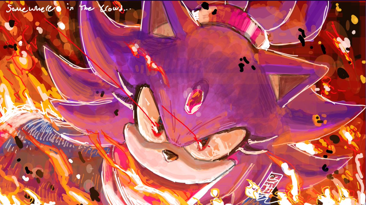 codetrillogy's tweet image. I drew OM Blaze in gartic phone 

#glaghorsesimulator50billion #outcomememories #SonicTheHedgehog #art