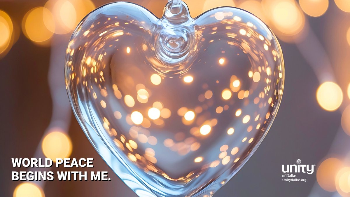 UnityDallas's tweet image. World Peace

“WORLD PEACE BEGINS WITH ME. ” - Dailyword.com
#DailyWord #Unity #UnityDallas #WorldPeace