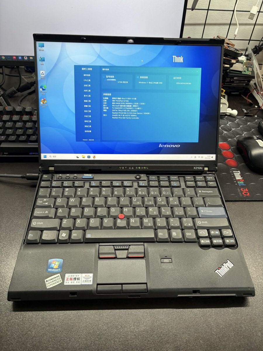 tenderizzation's tweet image. who would win: geohot laptop or one of the chinese thinkpad motherboard replacements