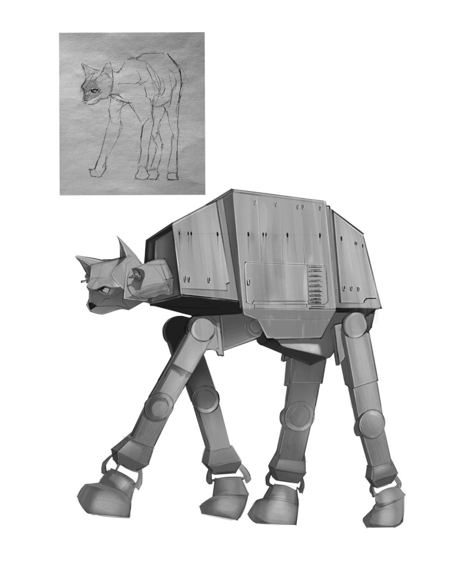 rexxyart_'s tweet image. CAT - AT