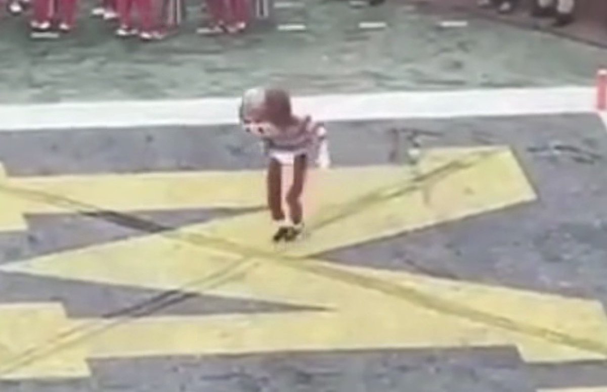 Brutus,

“We don’t need no stinking flags”  

This was as the saying goes.  
“a chefs kiss” 🤣🤣🤣