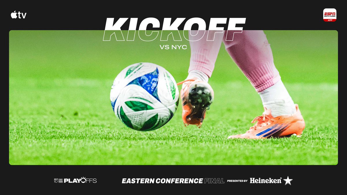 경기 시작을 알리는 인터 마이애미 이미지