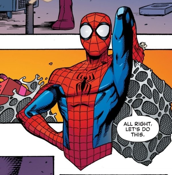 STlCKYARACHNID's tweet image. ⠀ 
⠀
⠀ ⠀⠀  This is Spider—Santa , have you
             folks been naughty or have you
             been behaving ❓⠀ 
⠀
⠀ ⠀⠀