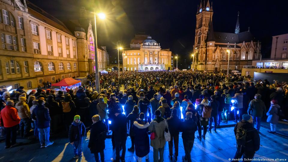 dwnews's tweet image. The eastern German city of Chemnitz finished its year-long run as the European Capital of Culture. The city marked the occasion with a parade.
p.dw.com/p/54V6K
