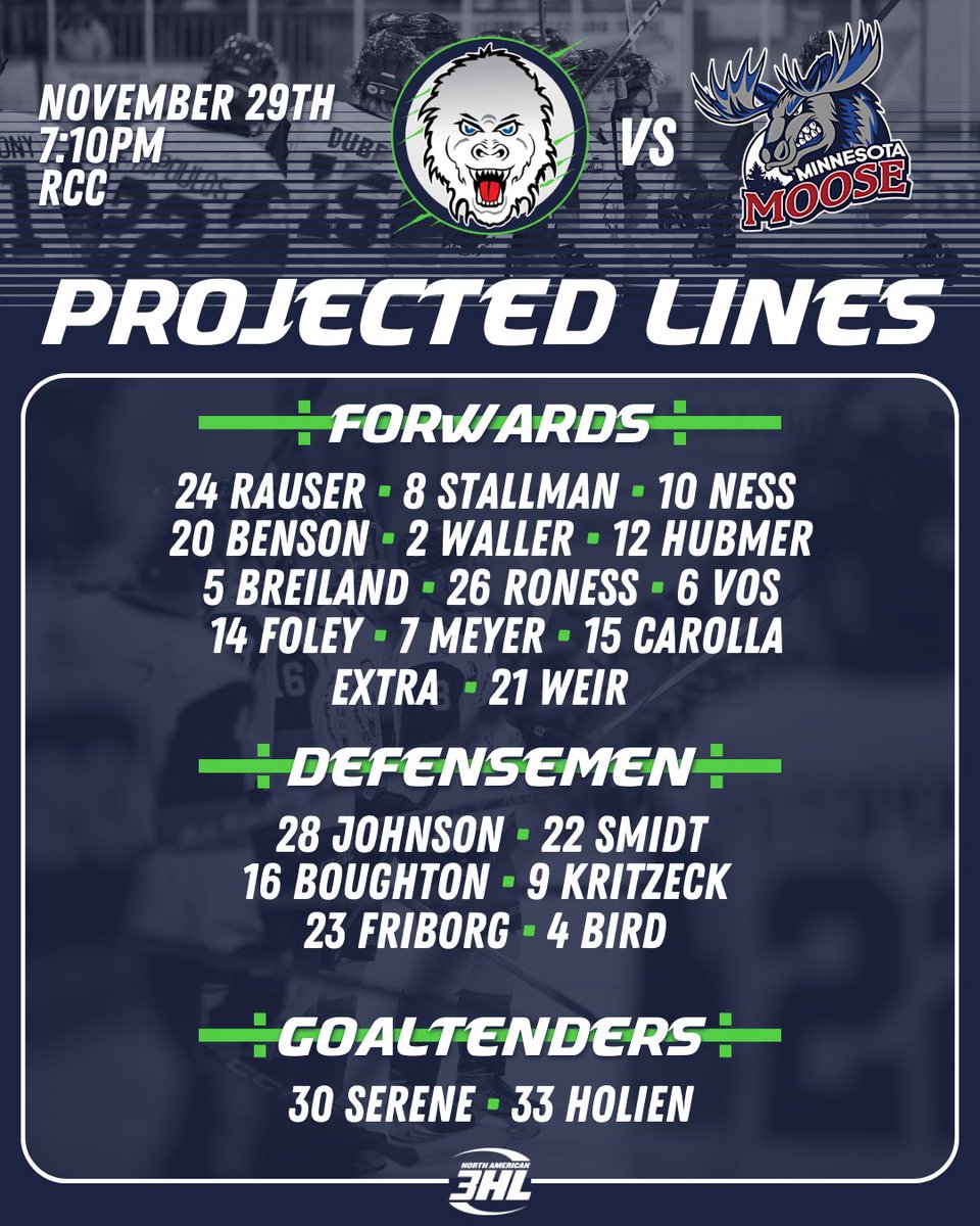 80s theme, wear neon!! 
We have just under 2hrs till puck drop in Alexandria, MN