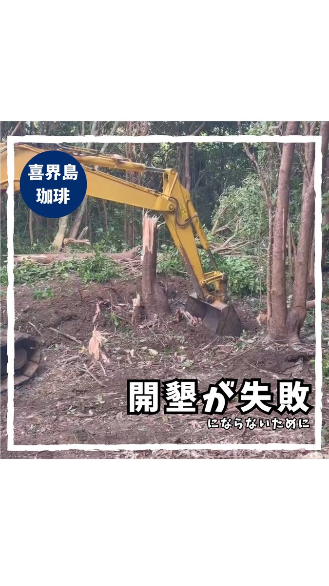 開墾で意識すること

これをパプアニューギニアのコーヒー農家さんから教えてもらいました！

意識することは○○○でした✨✨

instagram.com/reel/DRonOh_k9…

#コーヒー