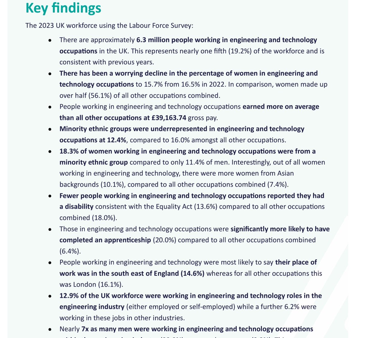 VeritatisCupit3's tweet image. Minority ethnic groups are underrepresented in engineering