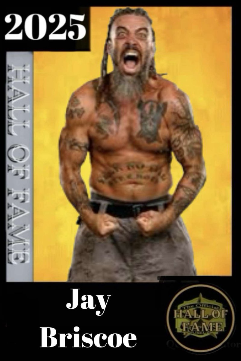 We are honored to announce our next inductee into The Official Wrestling Museum Hall of Fame Class of 2025

Jay Briscoe

theofficialwrestlingmuseum.com/hall-of-fame.h…

#wwe #SurvivorSeries #Wargames Survivor Series Wargames  Wrestling John Cena Fortnite Dirty Dom AJ Lee Mania Jericho Liv Morgan