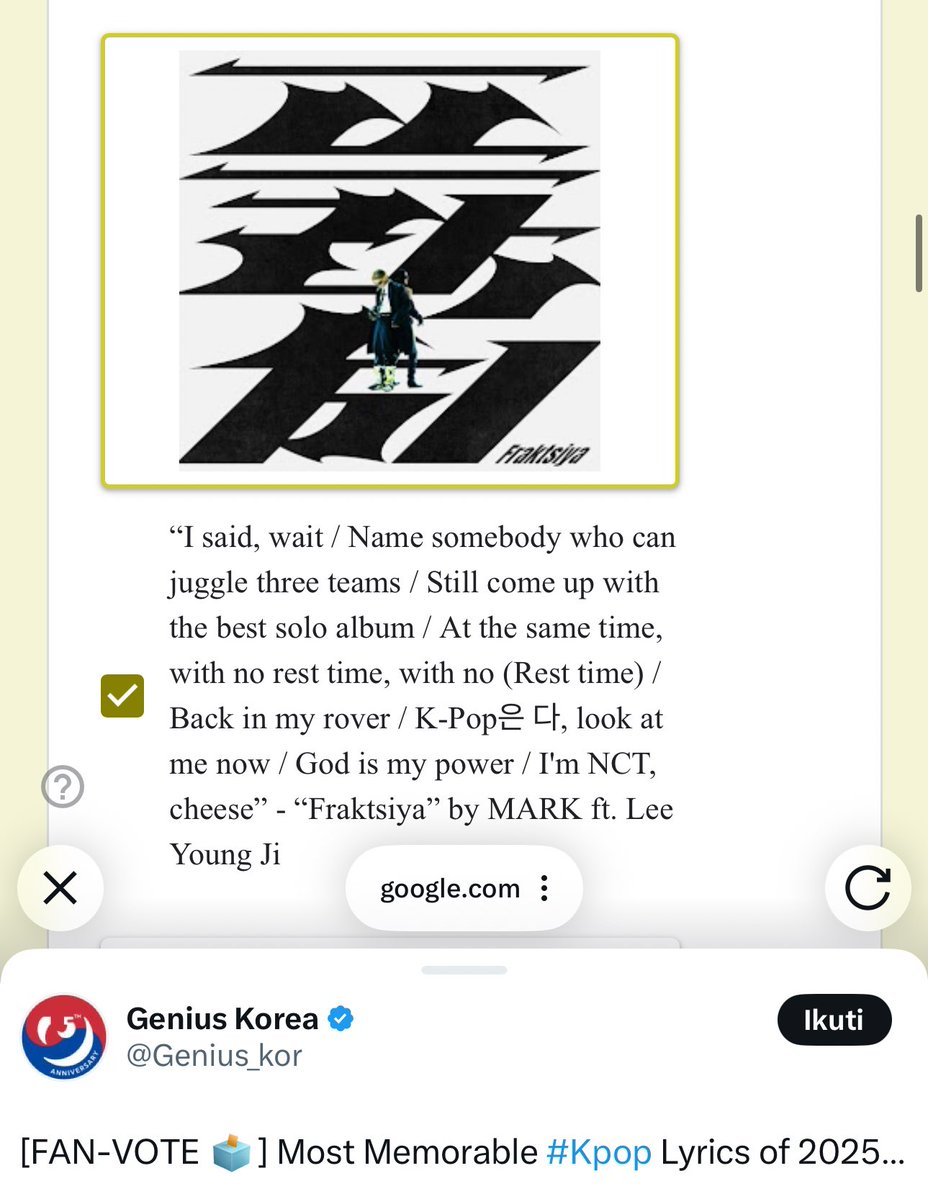 mhmstcuhuy_'s tweet image. FRAKTSIYA💖💖💖❤️‍🔥❤️‍🔥❤️‍🔥

#MARK #마크 
#VoteforMark #มาร์คพึโหวต #โหวตมาร์คลี