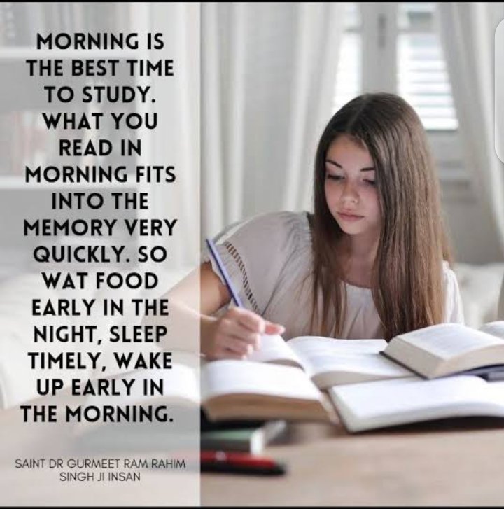 NavneetKaur1567's tweet image. If students follow the right strategy for study they will definitely get success in life. Saint Gurmeet Ram Rahim Ji shares many #SmartStudyTips with learners,by following them students can enhance their performance in studies &amp;amp; achieve their goals easily.🙌💫

Tips For Exams!👇