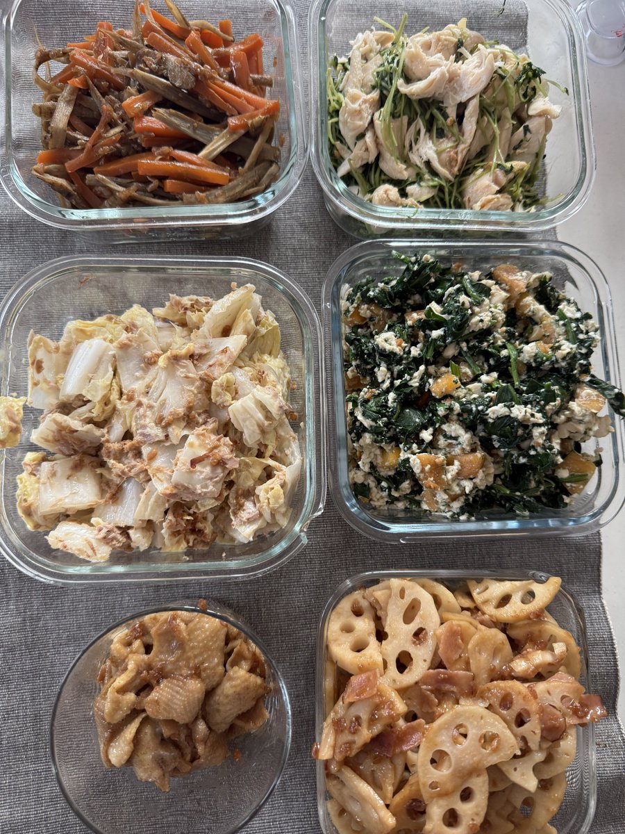 marigine329's tweet image. 今週の #つくりおき ✨
#menew で献立たてると、考えずに作るだけだから楽すぎる♡
今回は柿がたくさんあったから、白和えに柿を入れてアレンジ🤤