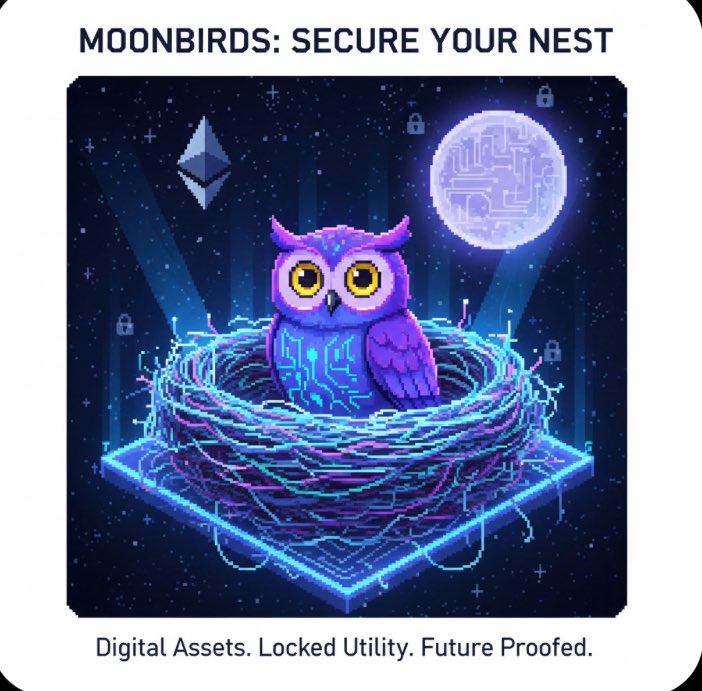 AKH_ETH's tweet image. Owning a @moonbirds grants you a digital identity. It&apos;s a symbol of membership to a network of builders, thinkers, and innovators within the #YugaLabs ecosystem. This status unlocks unique conversations and opportunities. How much does a digital identity impact your Web3 journey?