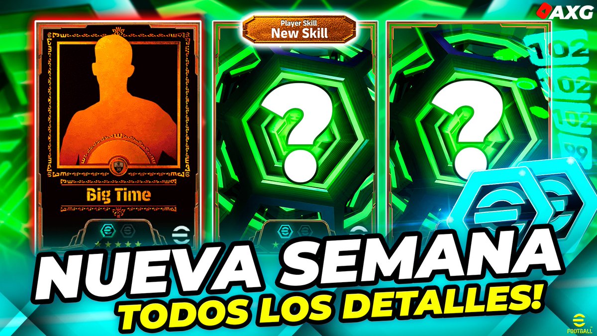 🚨 TODO sobre los Nuevos Épicos! ✅ Trato x 1 GRATIS 🎁 Big Time INEDITO 🔵🔴 Regresan Club Selection ✅
youtu.be/duAWZhemXXk

#eFootball #eFootball2026 #eFootballMobile #AXG #イーフト