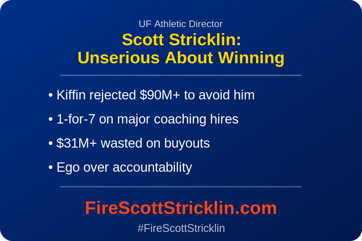 scott stricklin killed florida tweet media