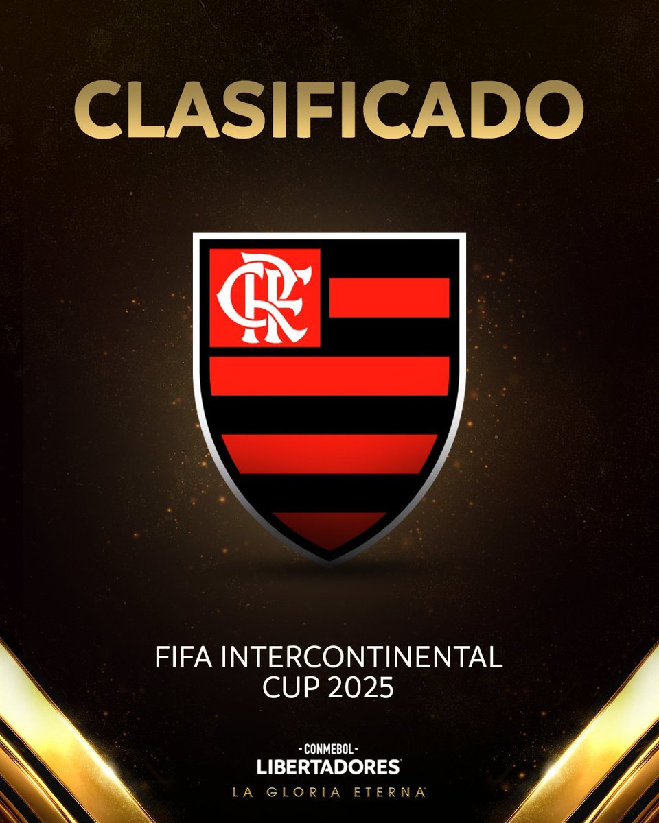 deportes24ar's tweet photo. 🏆🇧🇷FLAMENGO jugará el MUNDIAL DE CLUBES en 2029 y además clasificó para jugar 2 partidos antes de poder enfrentar al PSG en la COPA INTERCONTINENTAL. https://t.co/vsqgydLEae
