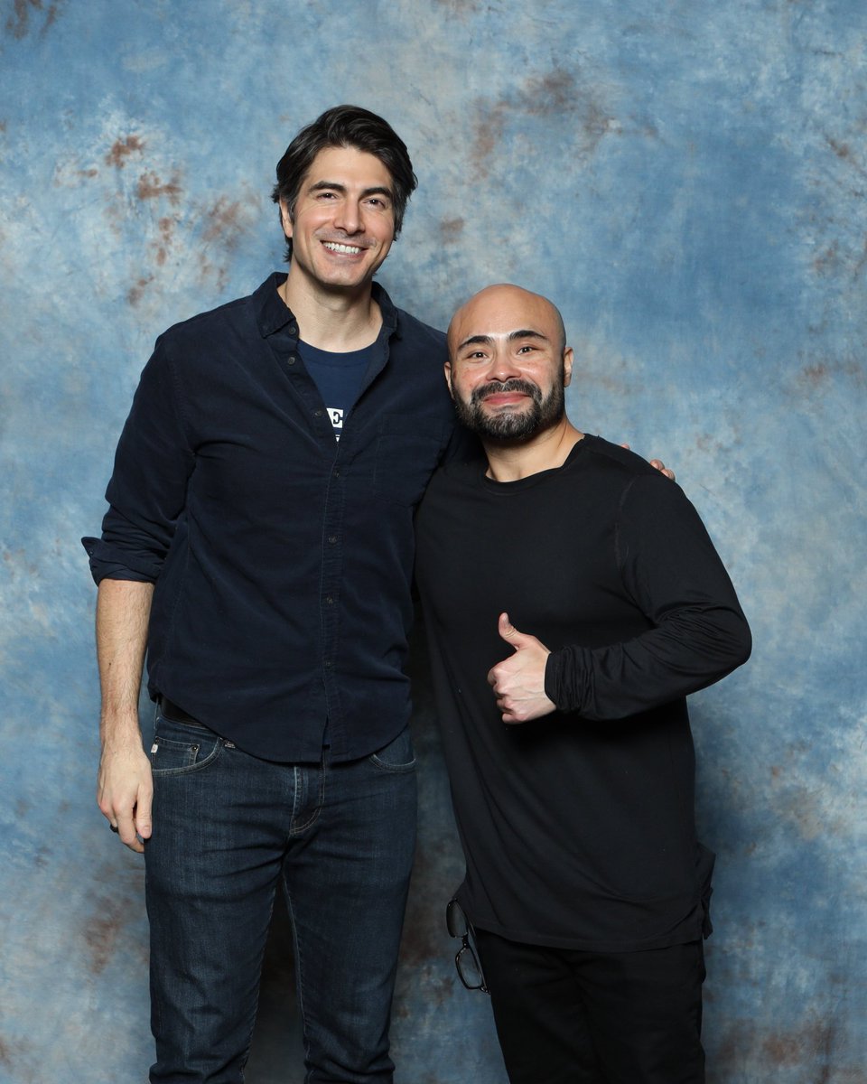 FranciscanJedi's tweet image. #FANEXPOSanFrancisco I got to meet Brandon Routh!!! 😭 my favorite Superman ever! #FanExpoSF