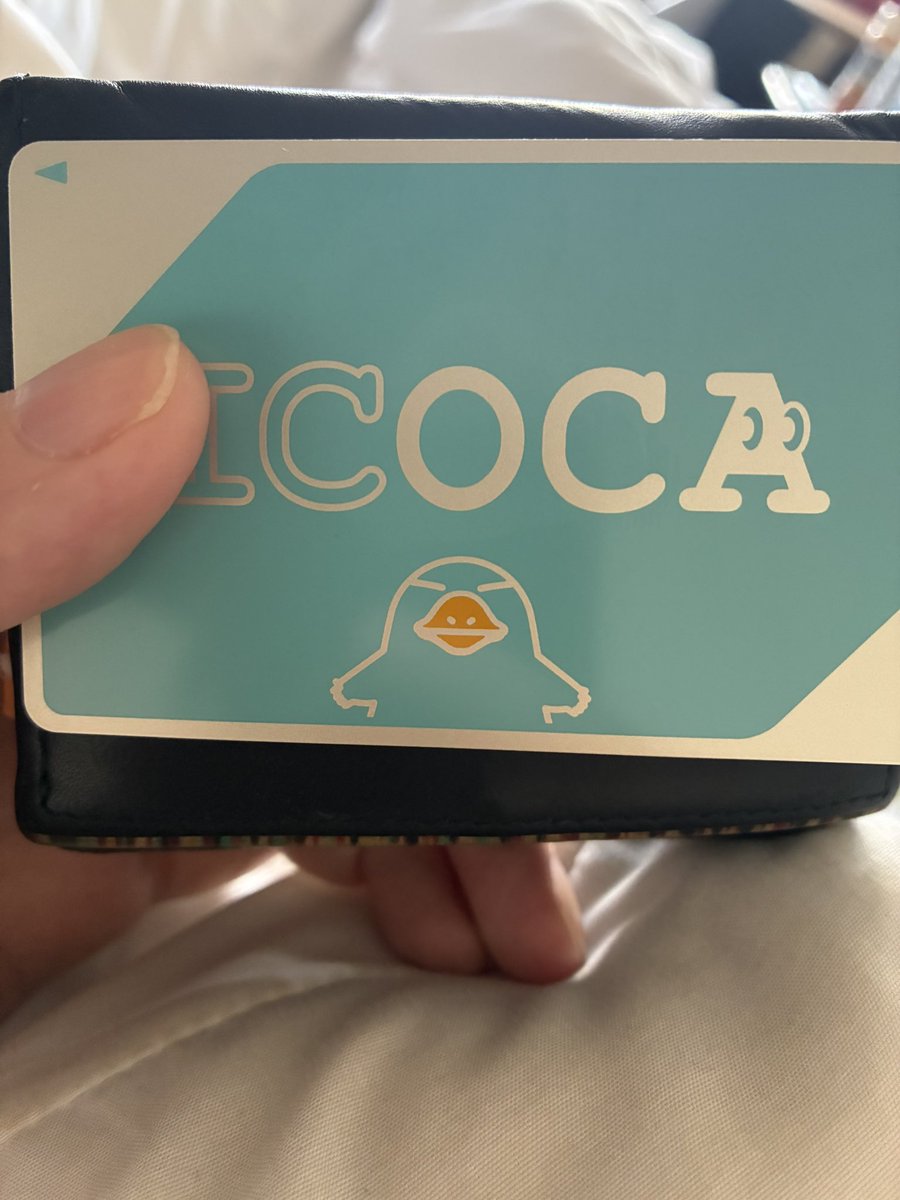 9ansberry2nd's tweet image. あ、そうそう。
関西で生まれ関西で育ち続けている小生ですが、この度初めて訳あってICOCAを持つ事になりました。さぞ便利なんでしょうね。
お世話になります。