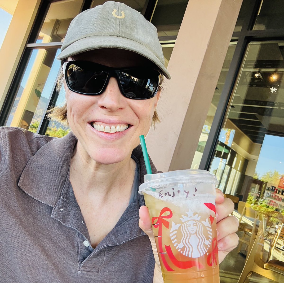 GloriousAllianc's tweet image. A good 3 mile walk followed by a green tea at Starbuck’s! Thank you, ⁦@MTPSU1987⁩ !!!