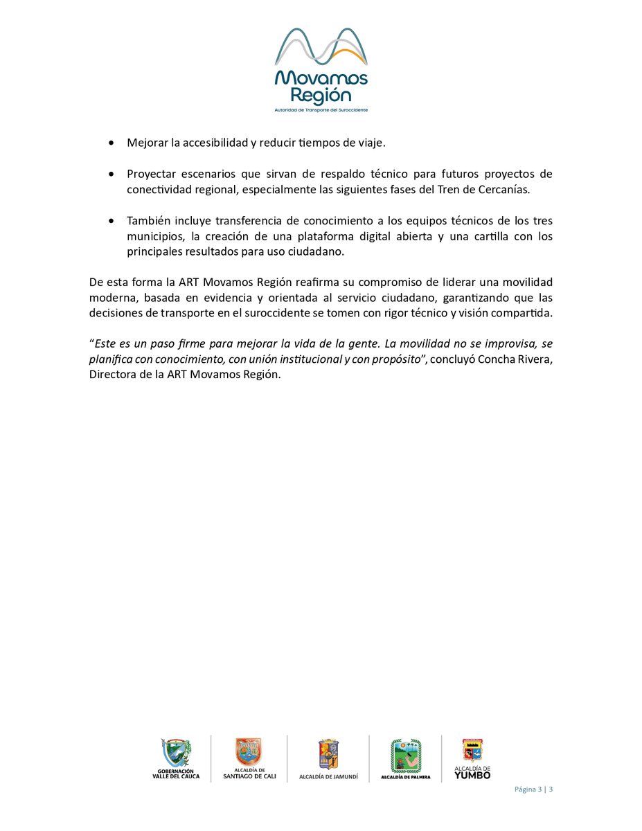 Movamos Región tweet media